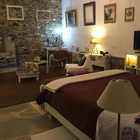 Bed and Breakfast Loft Atypique Villeneuve-de-Rivière Esterno foto