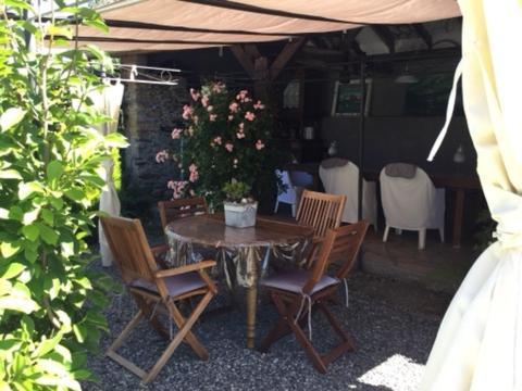 Bed and Breakfast Loft Atypique Villeneuve-de-Rivière Esterno foto