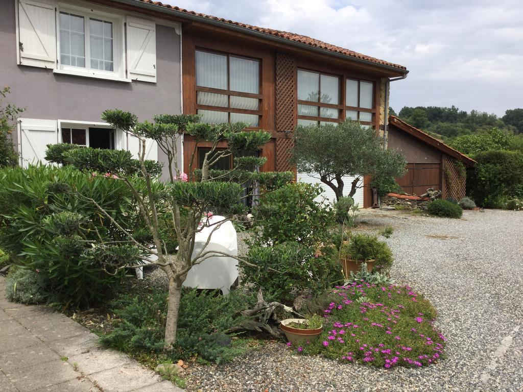 Bed and Breakfast Loft Atypique Villeneuve-de-Rivière Esterno foto